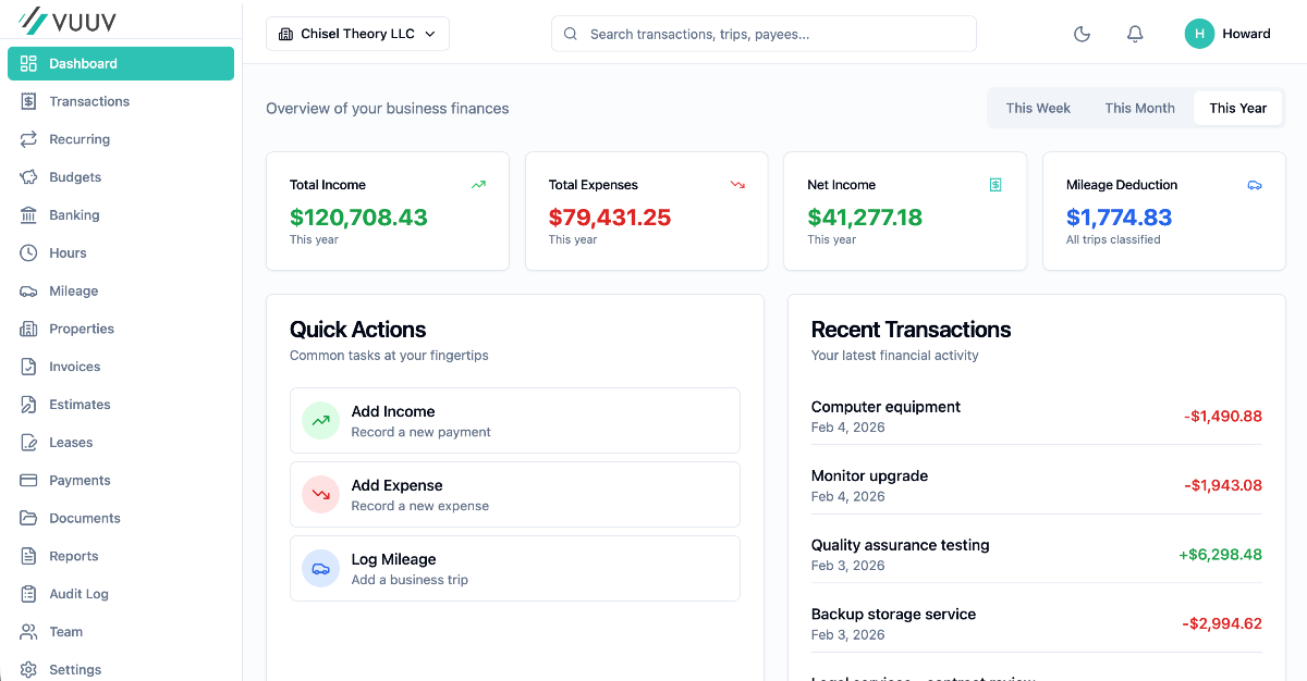 Vuuv Software product image