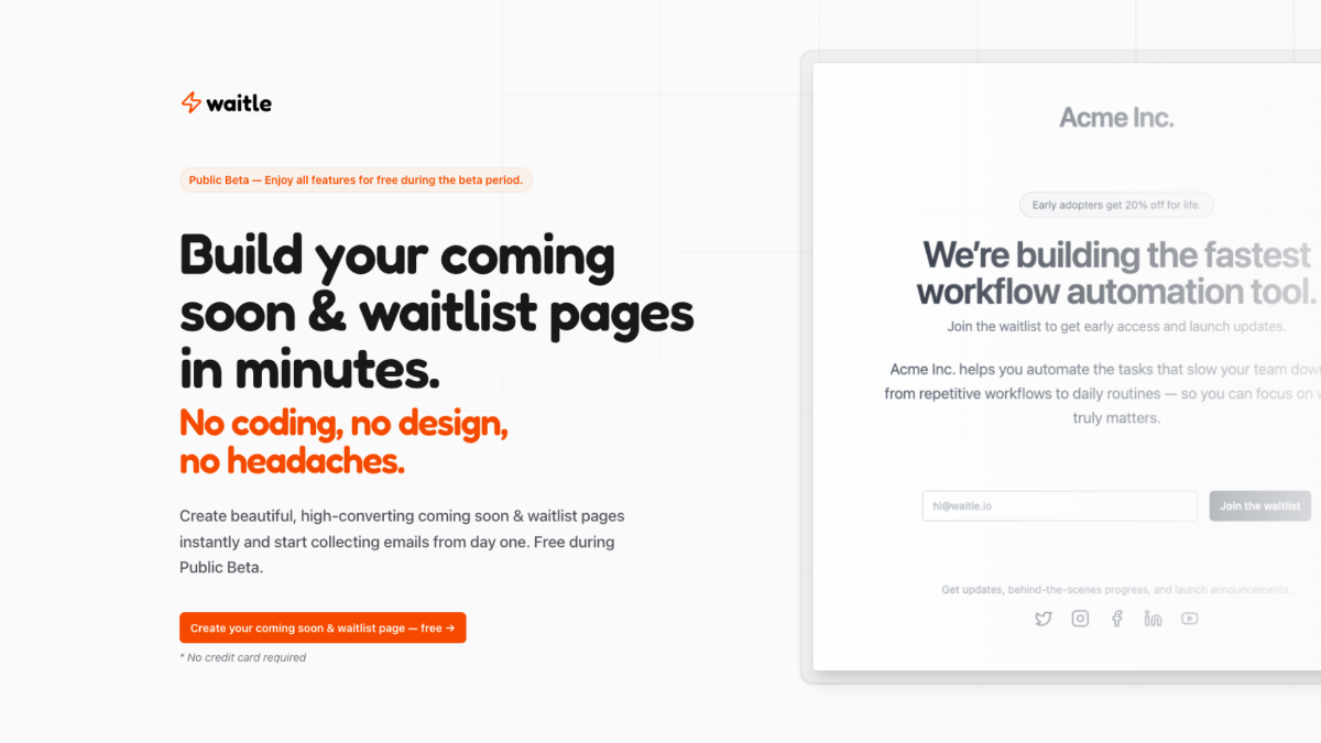 Waitle image number 01