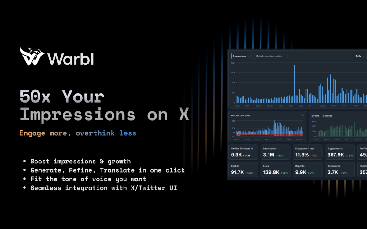 Warbl - Engage faster on X image number 01