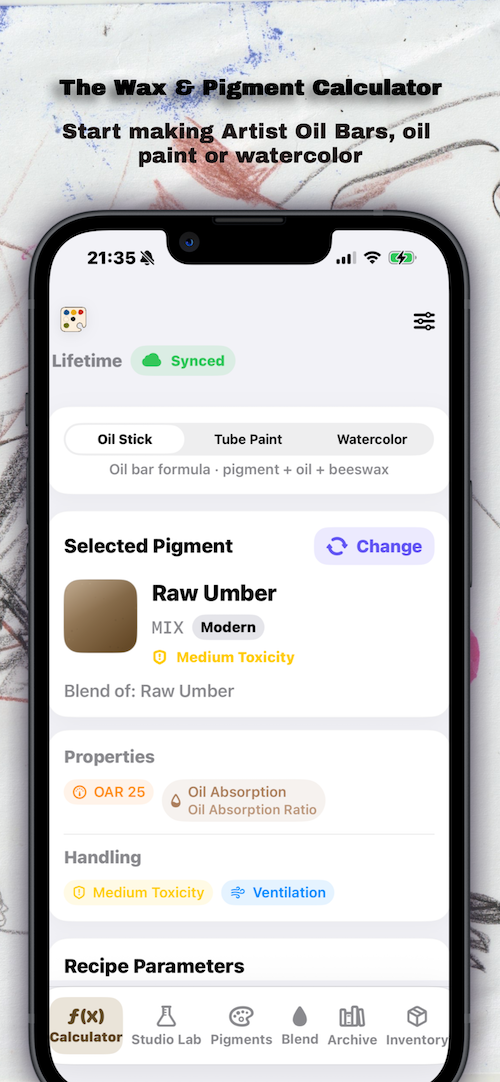 Wax and Pigment screenshot 1