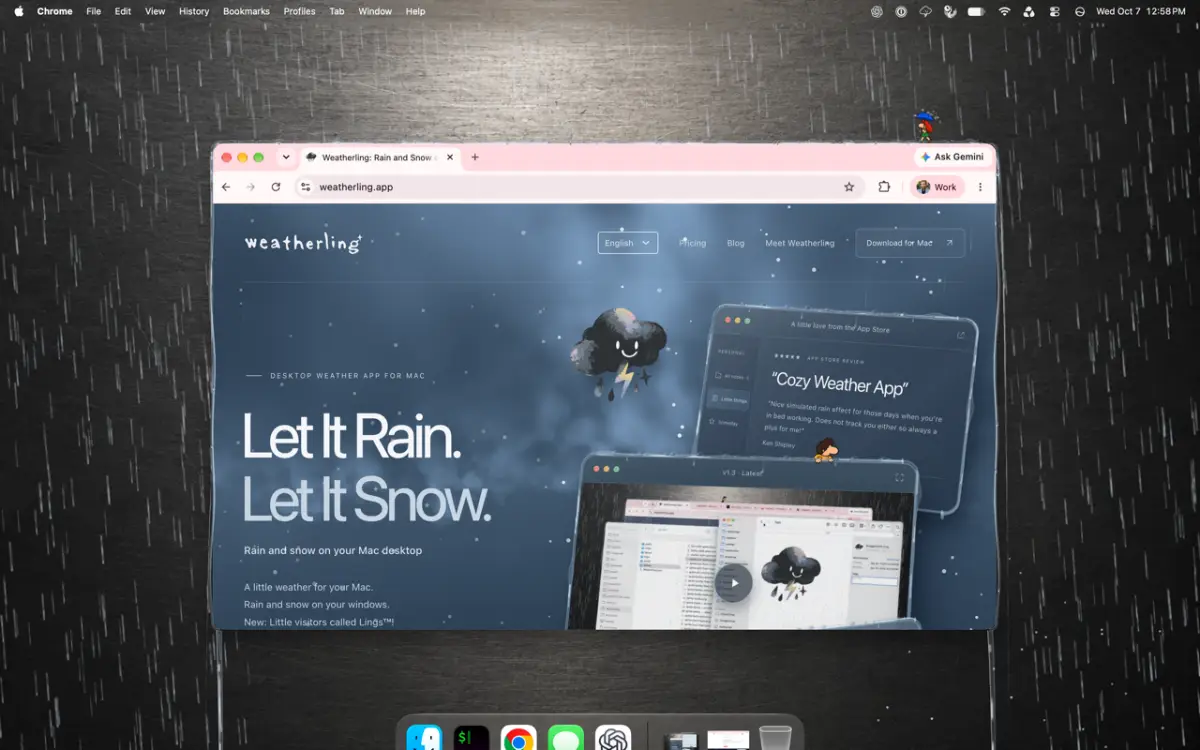 Weatherling screenshot 1