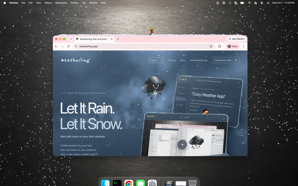 Weatherling screenshot 2