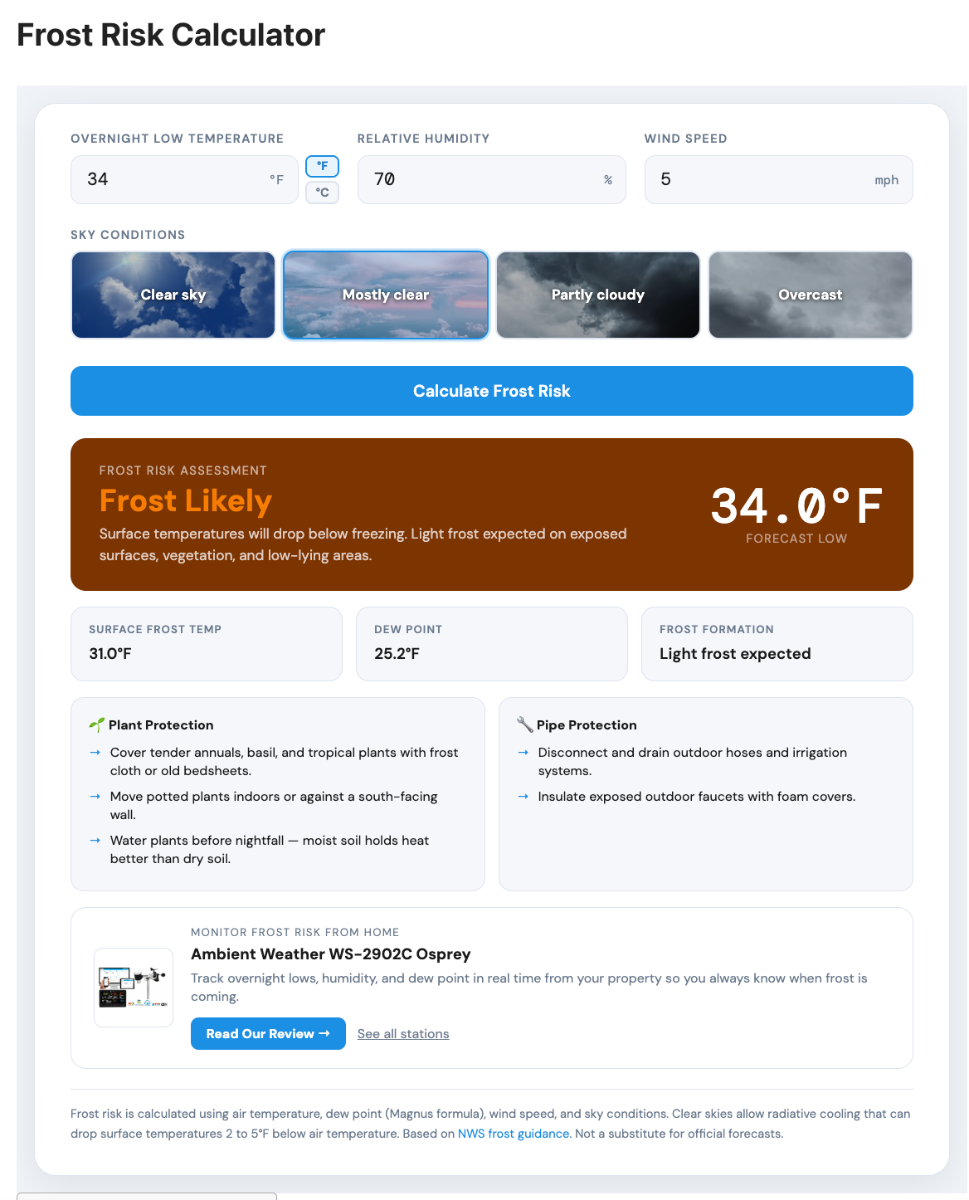 WeatherTools screenshot 2