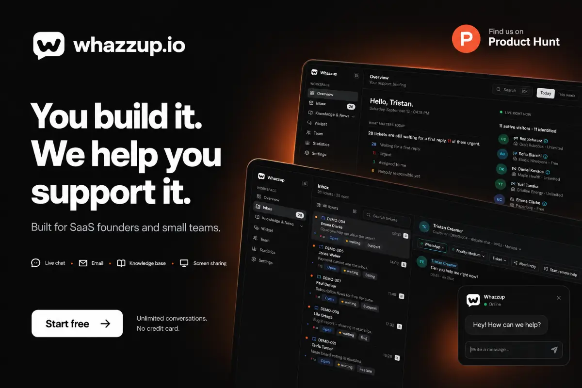 Whazzup screenshot 2