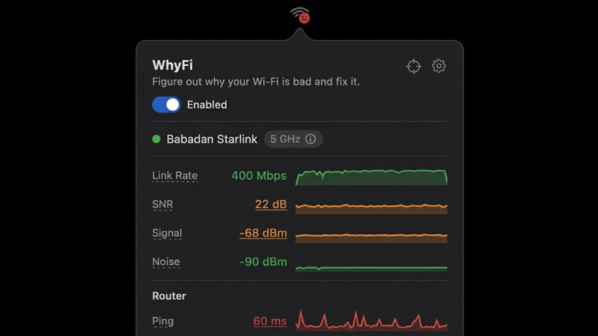 WhyFi screenshot 1