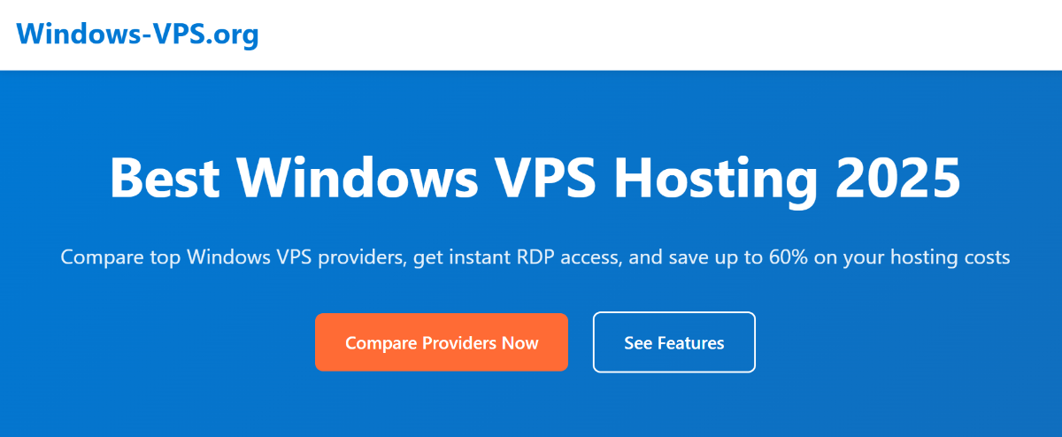 Windows VPS product image