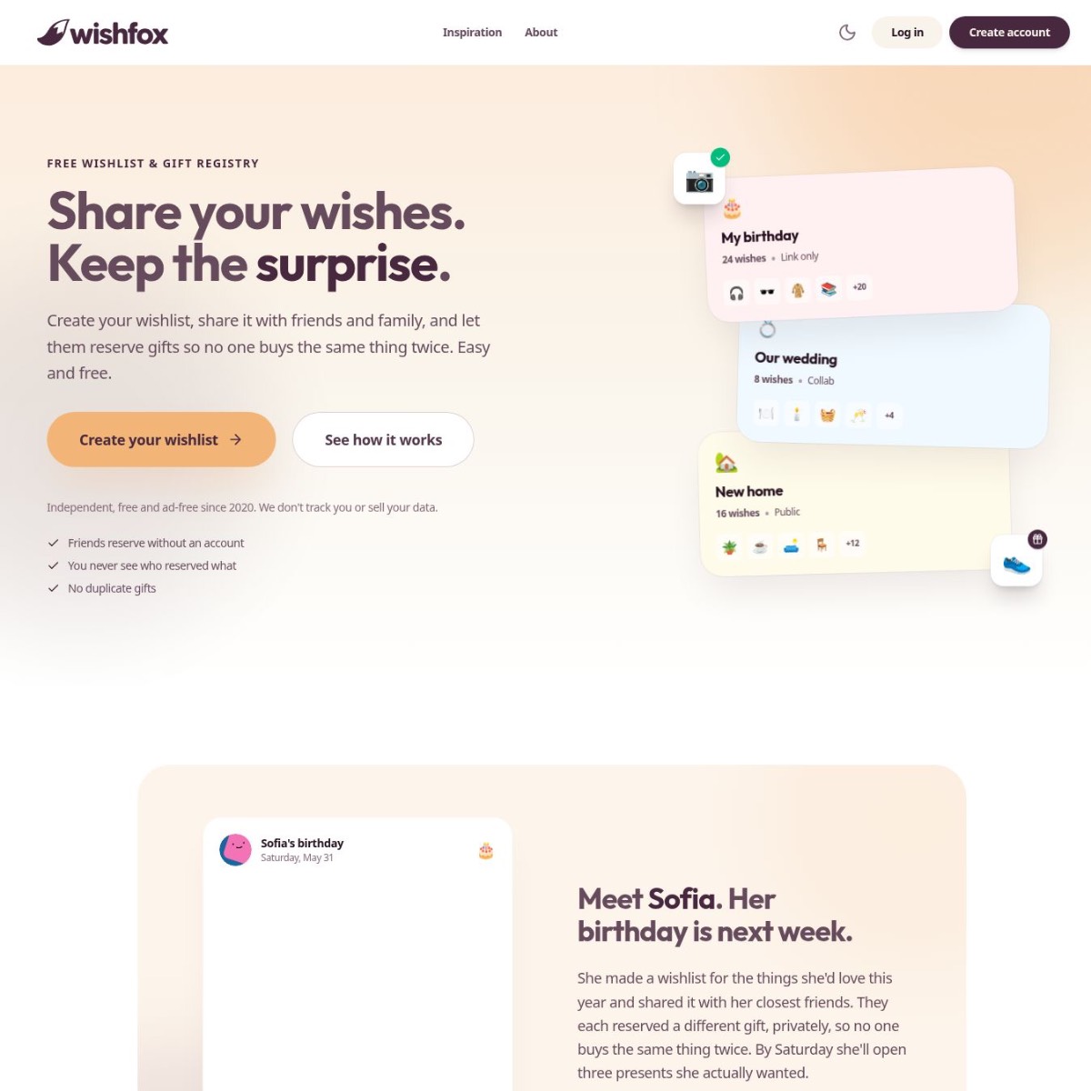 Wishfox screenshot 1