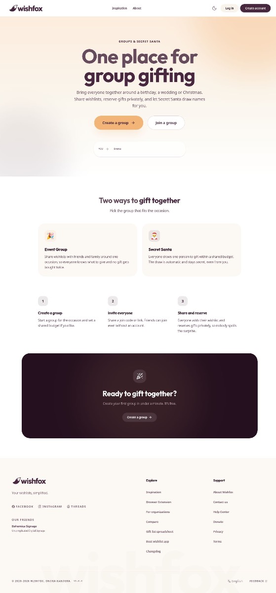 Wishfox screenshot 2