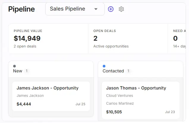 WorkEasier CRM screenshot 2