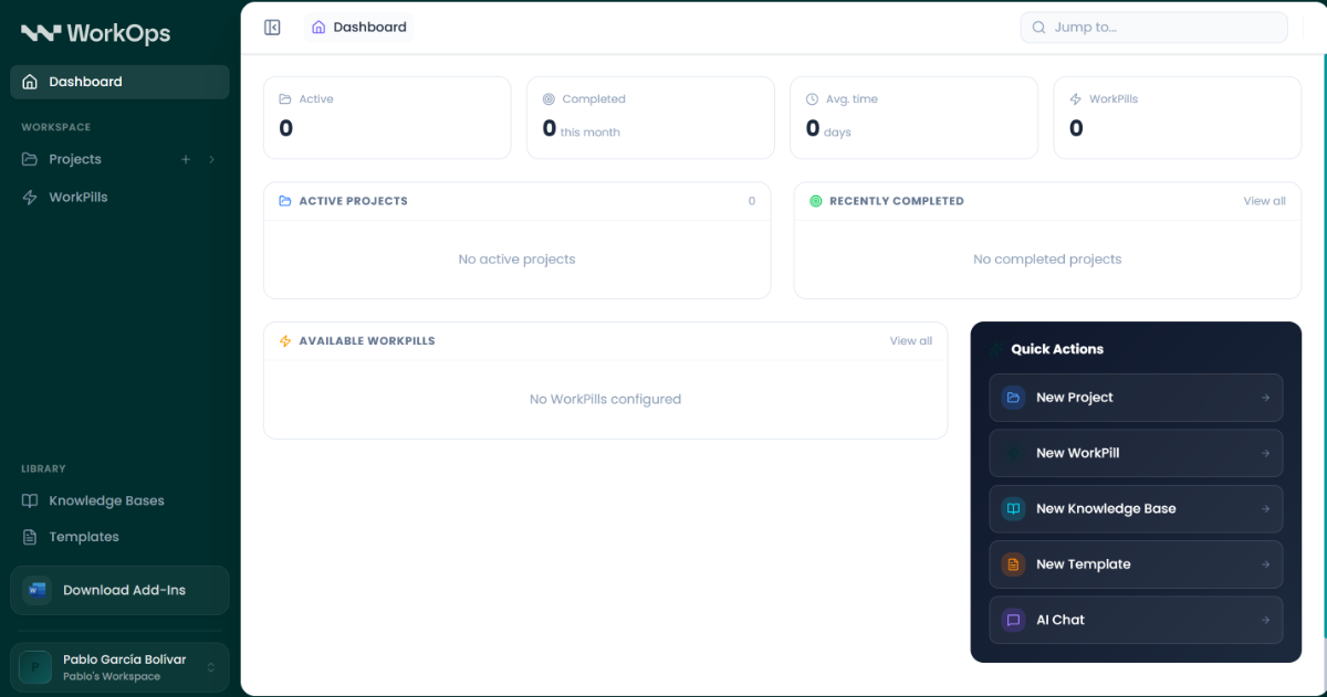 WorkOps screenshot 1