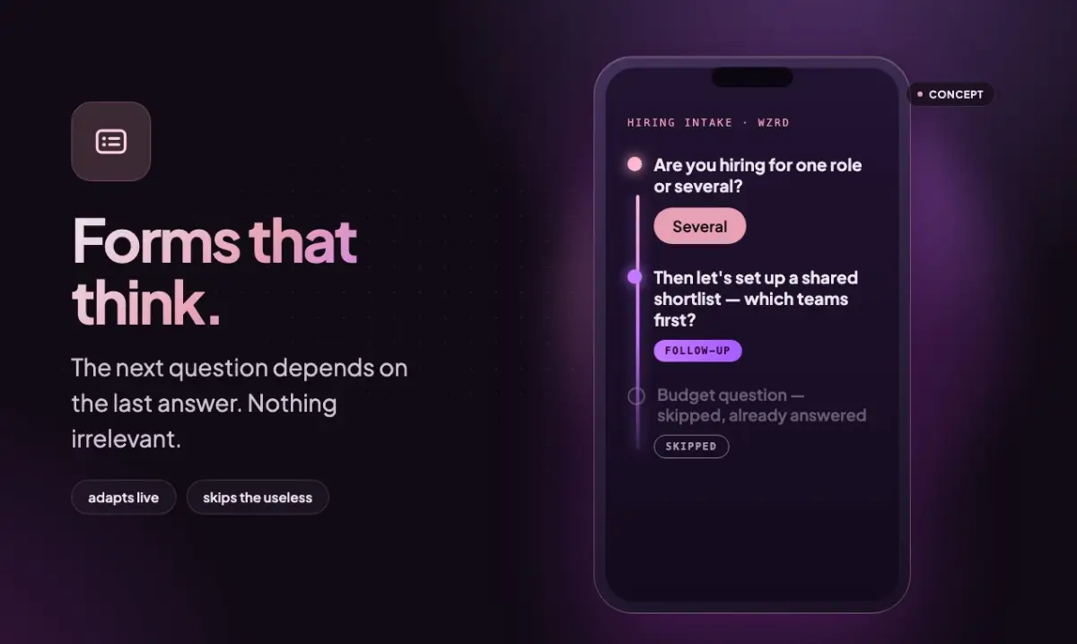 WZRD screenshot 2