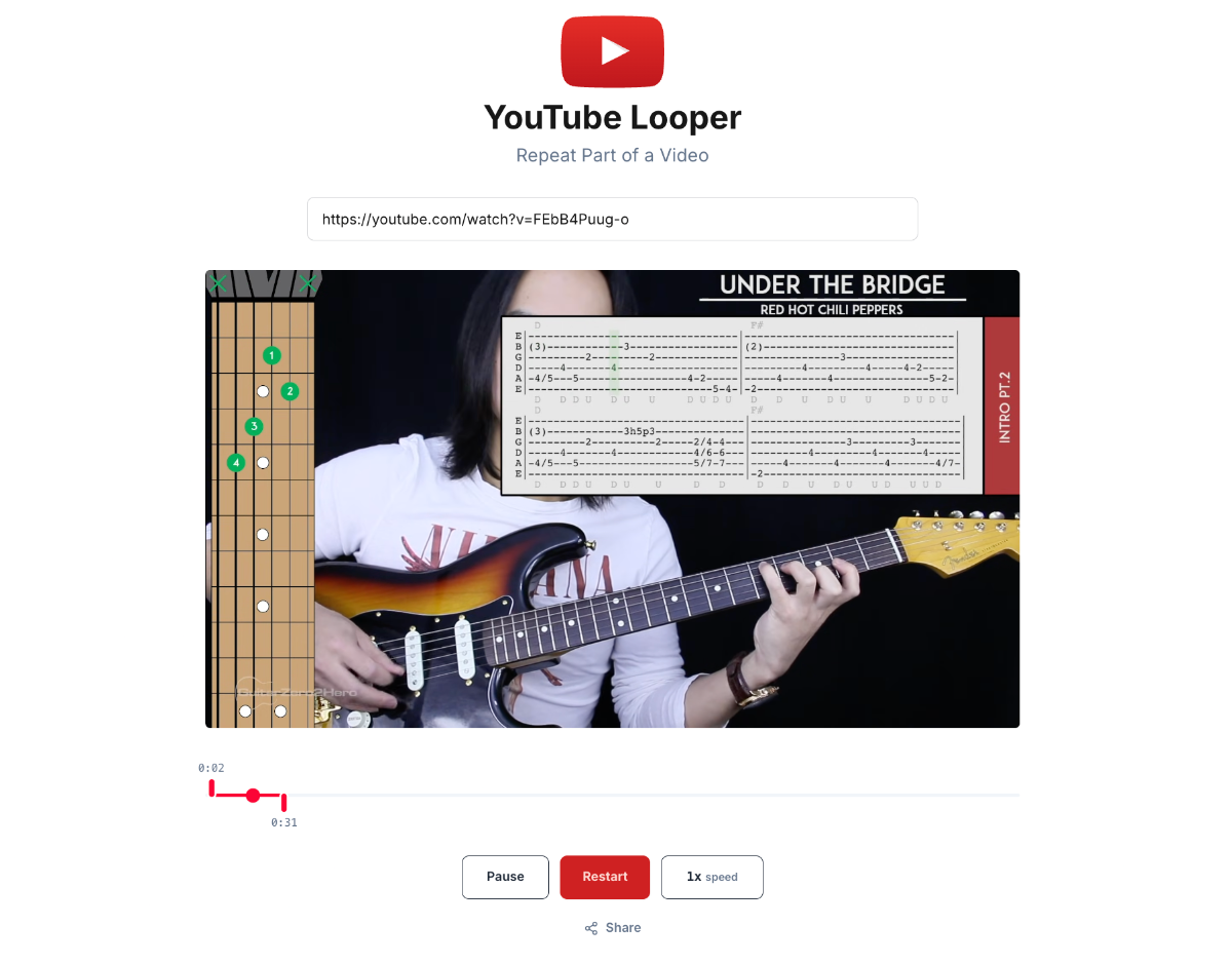 YouTube Looper product image