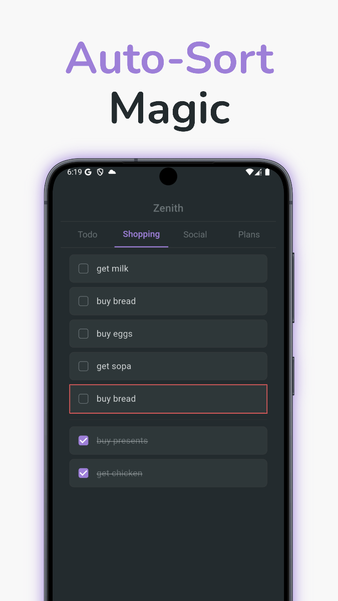 Zenith - Task App screenshot 2