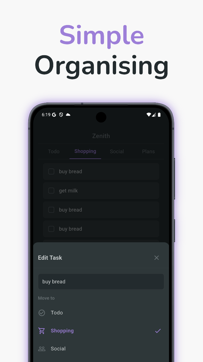 Zenith - Task App screenshot 3
