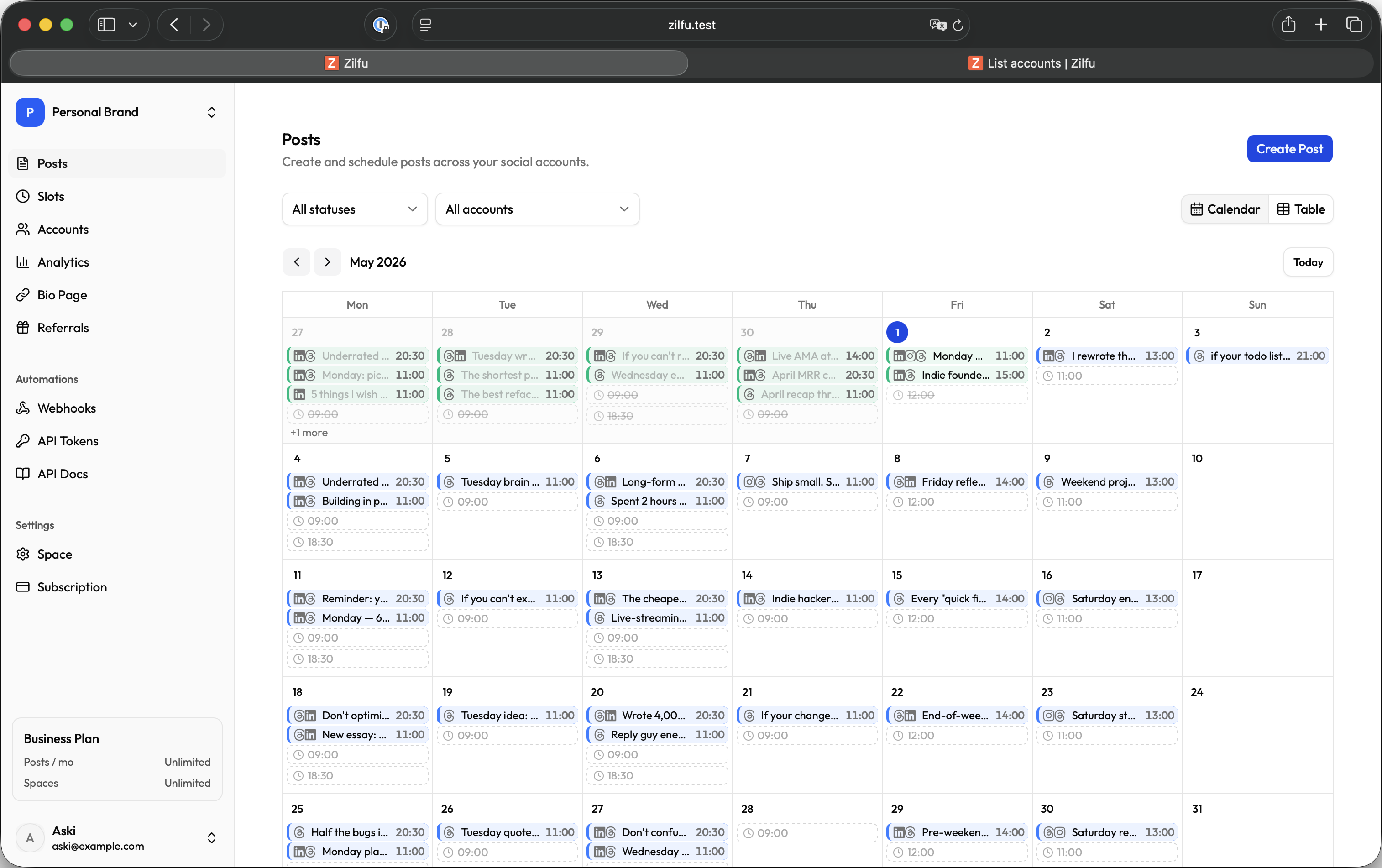 Zilfu screenshot 3