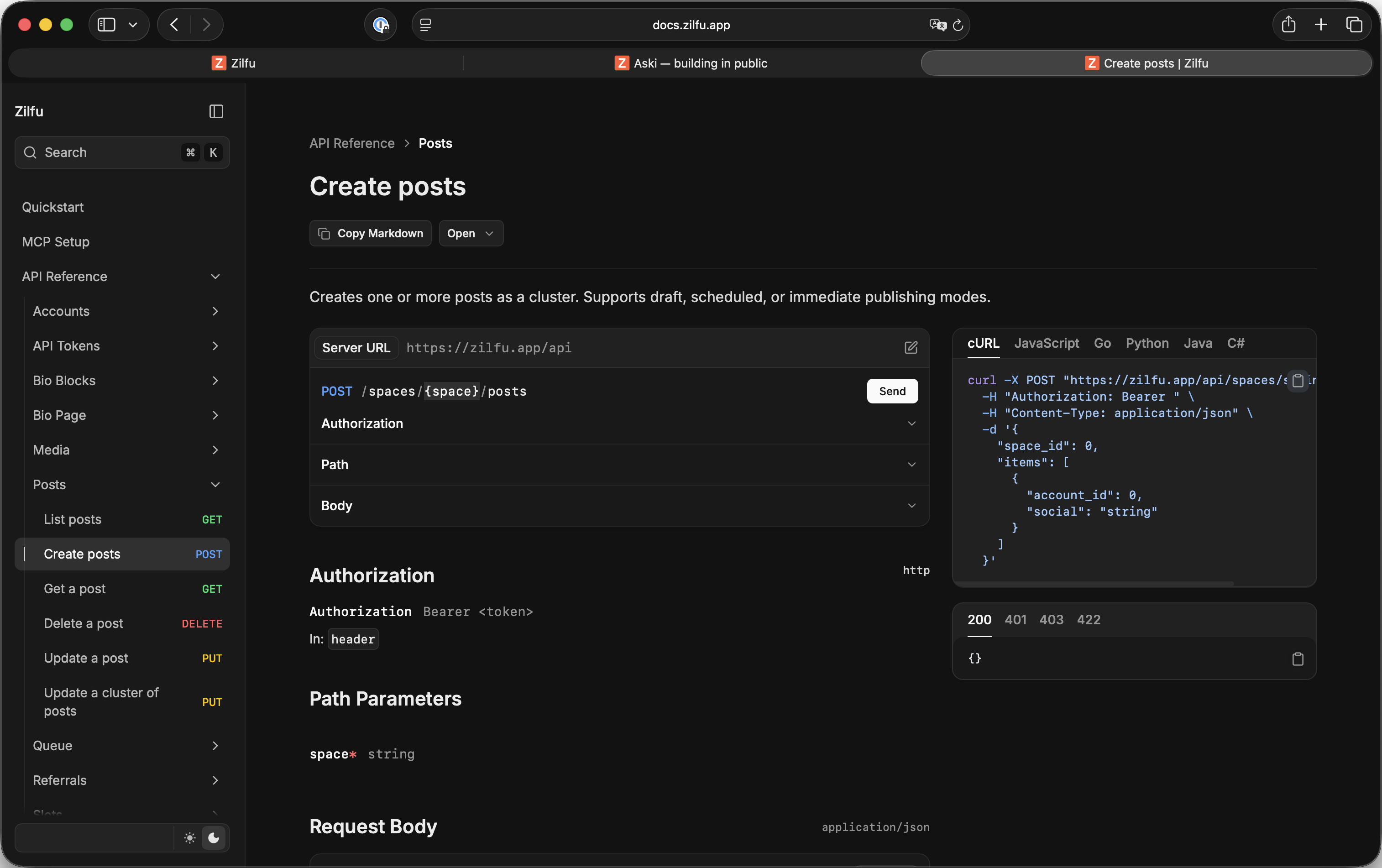 Zilfu screenshot 2