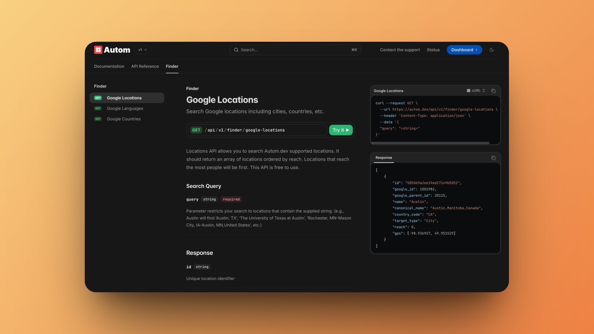 Additional tools like Google Locations finder