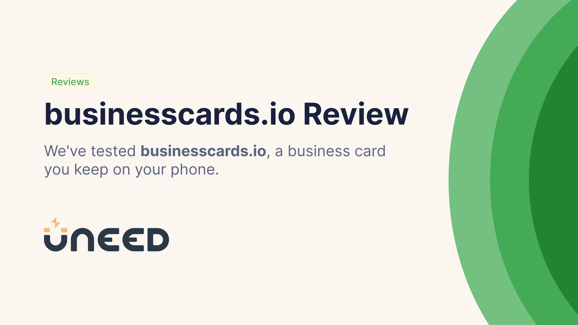 businesscard.io Review - 2024 digital business cards