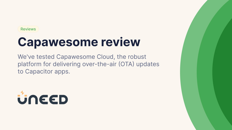 Capawesome Cloud Review - The Ultimate OTA Update Platform for Capacitor Apps