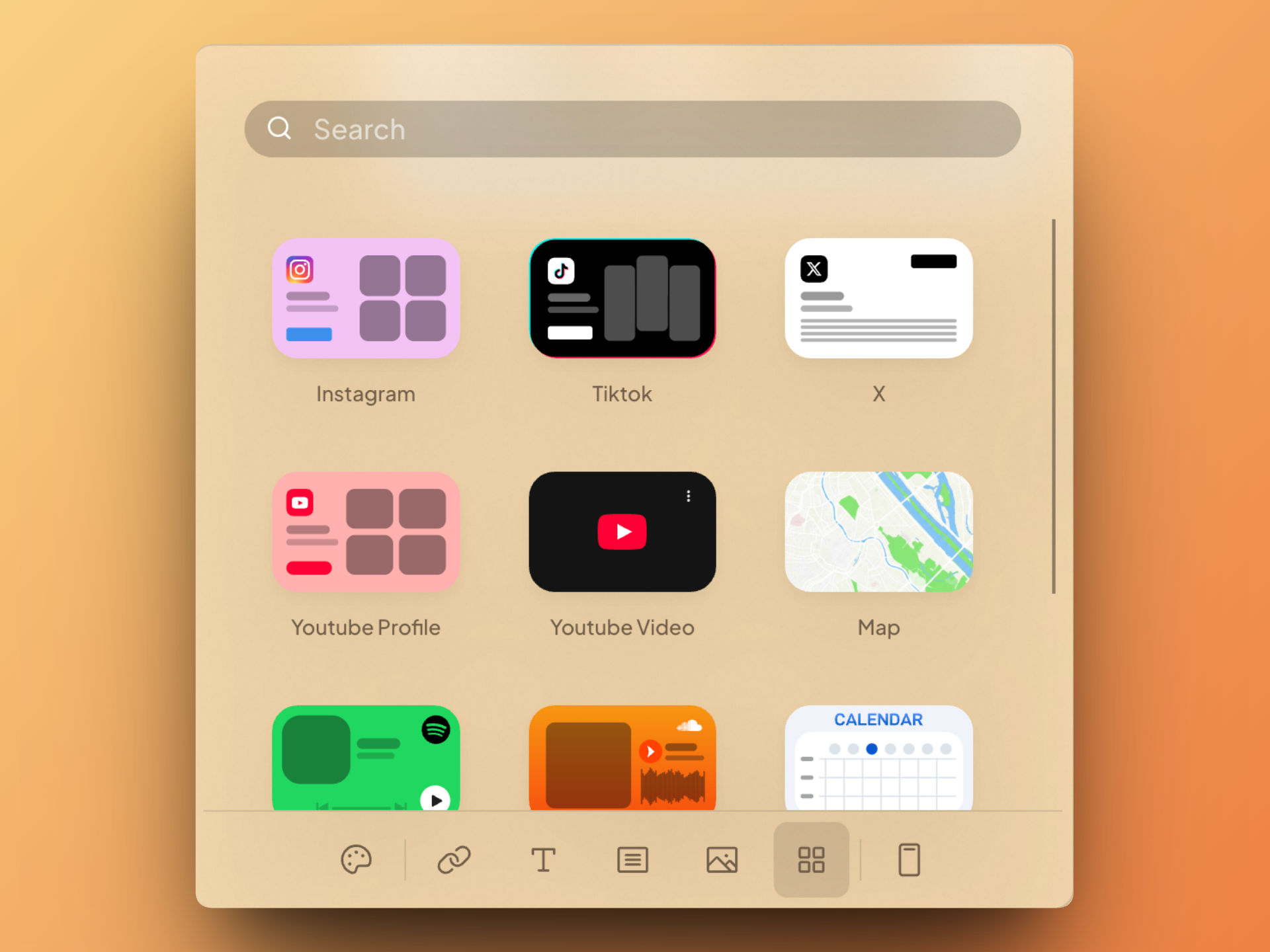 The widget library with so many integrations!