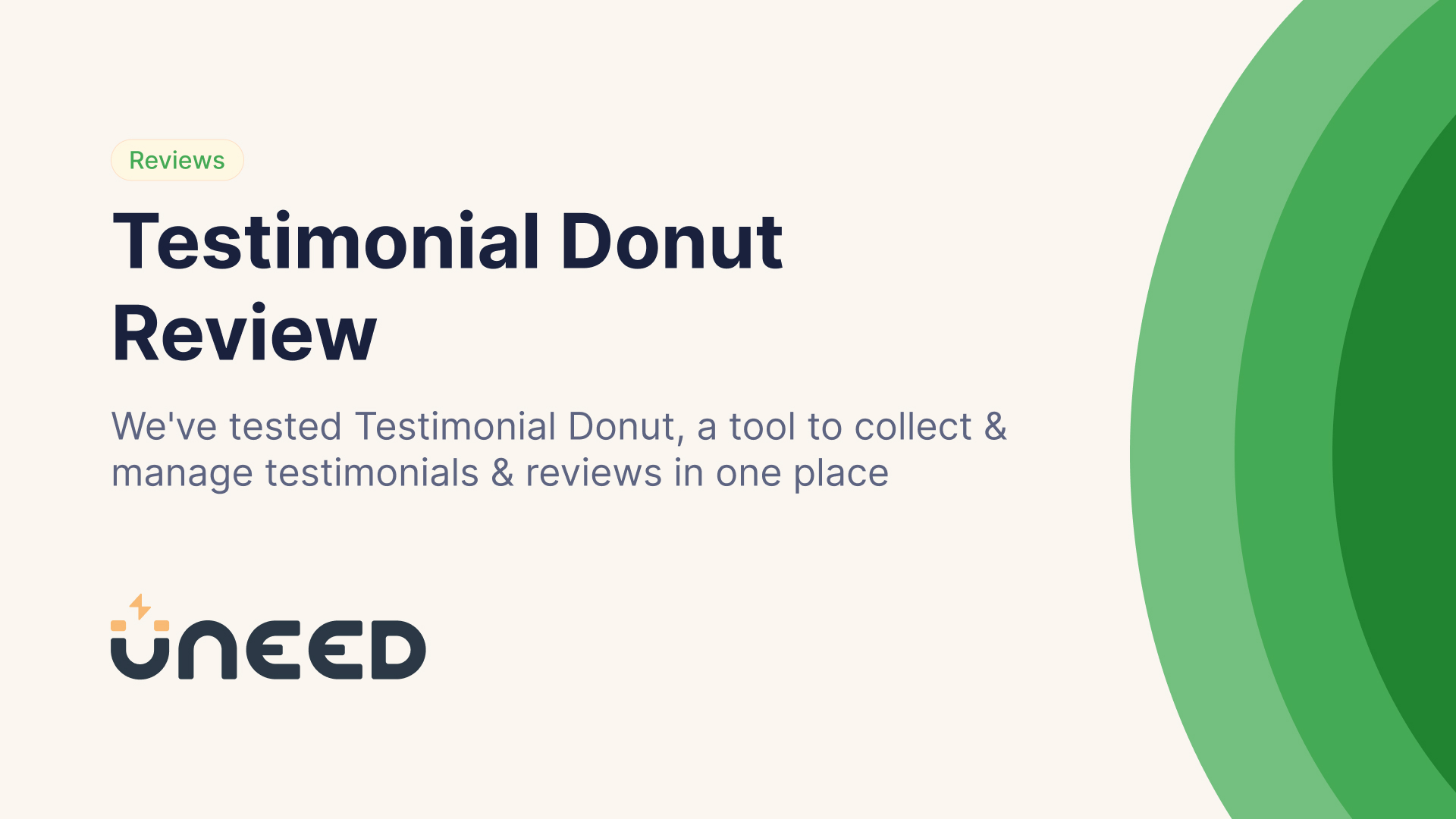 Testimonial Donut Review - Collecting feedback in 2024