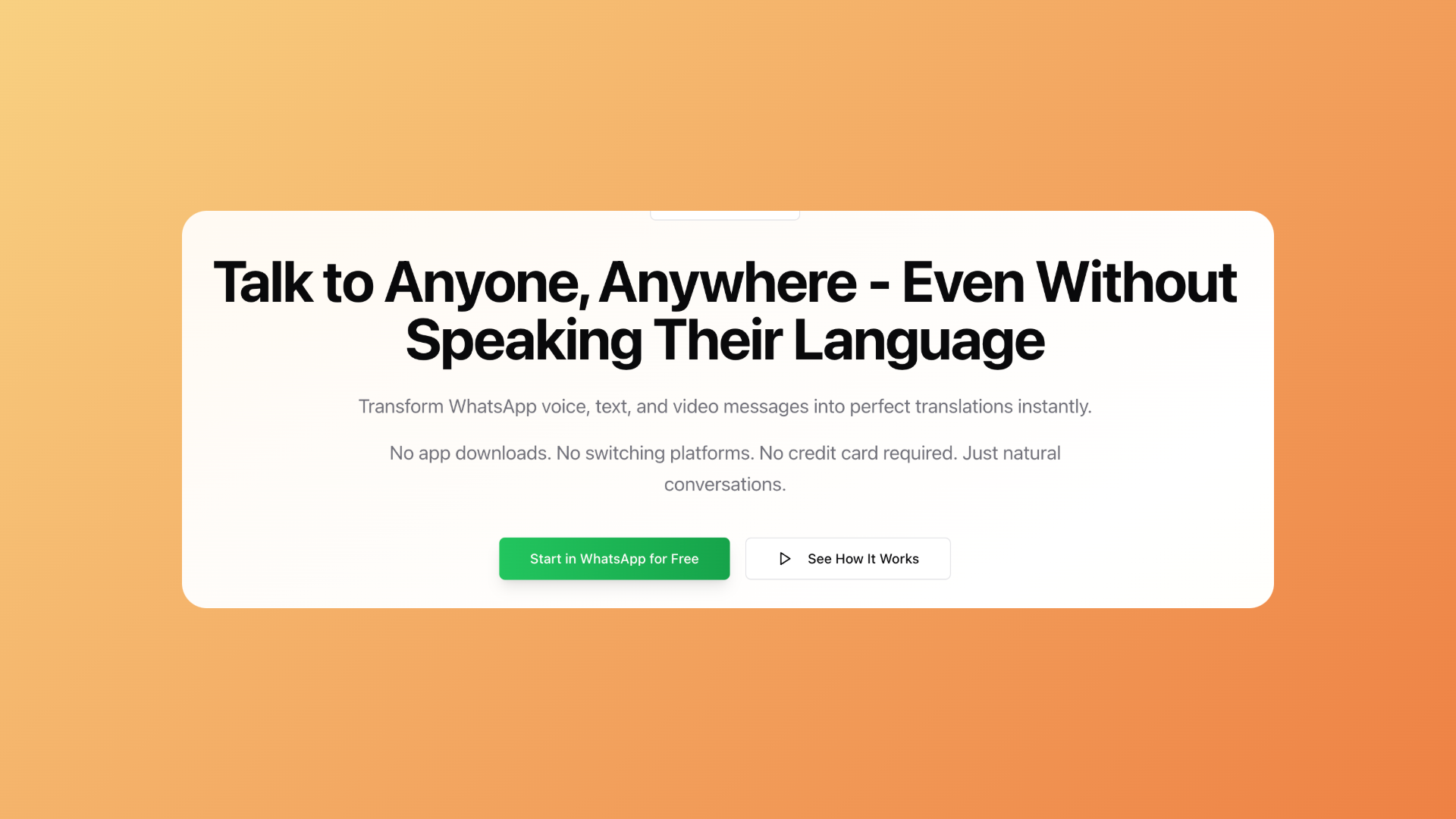TuCanChat landing page