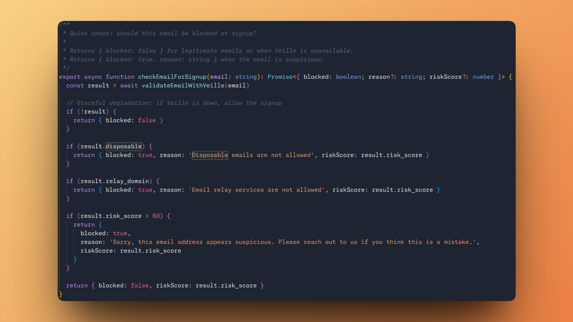The new Insights page with fraud detection analytics