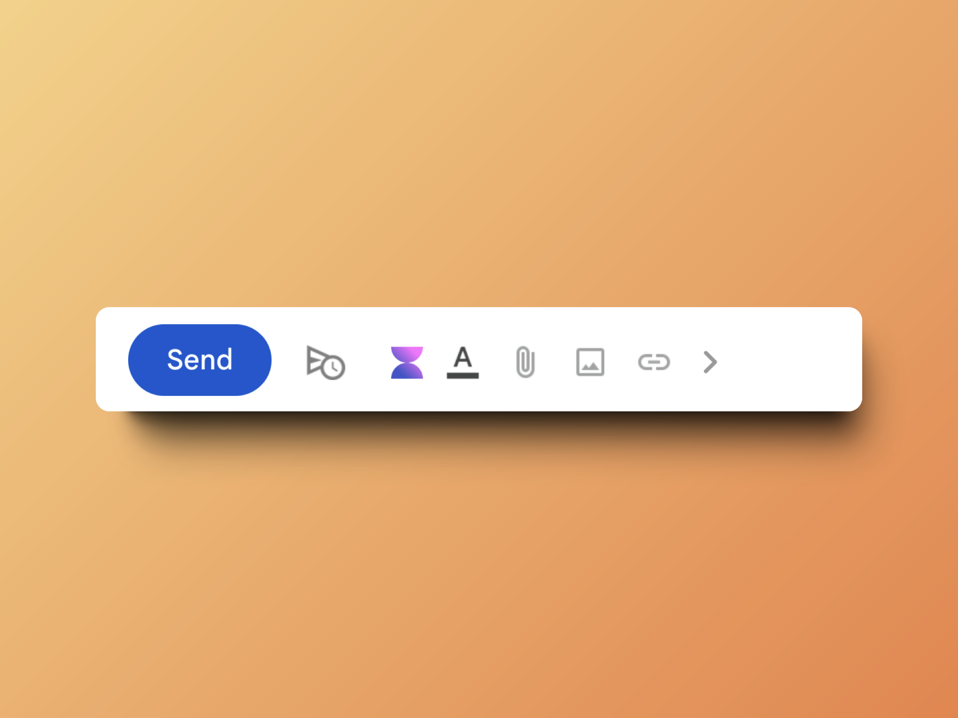 Gmail toolbar