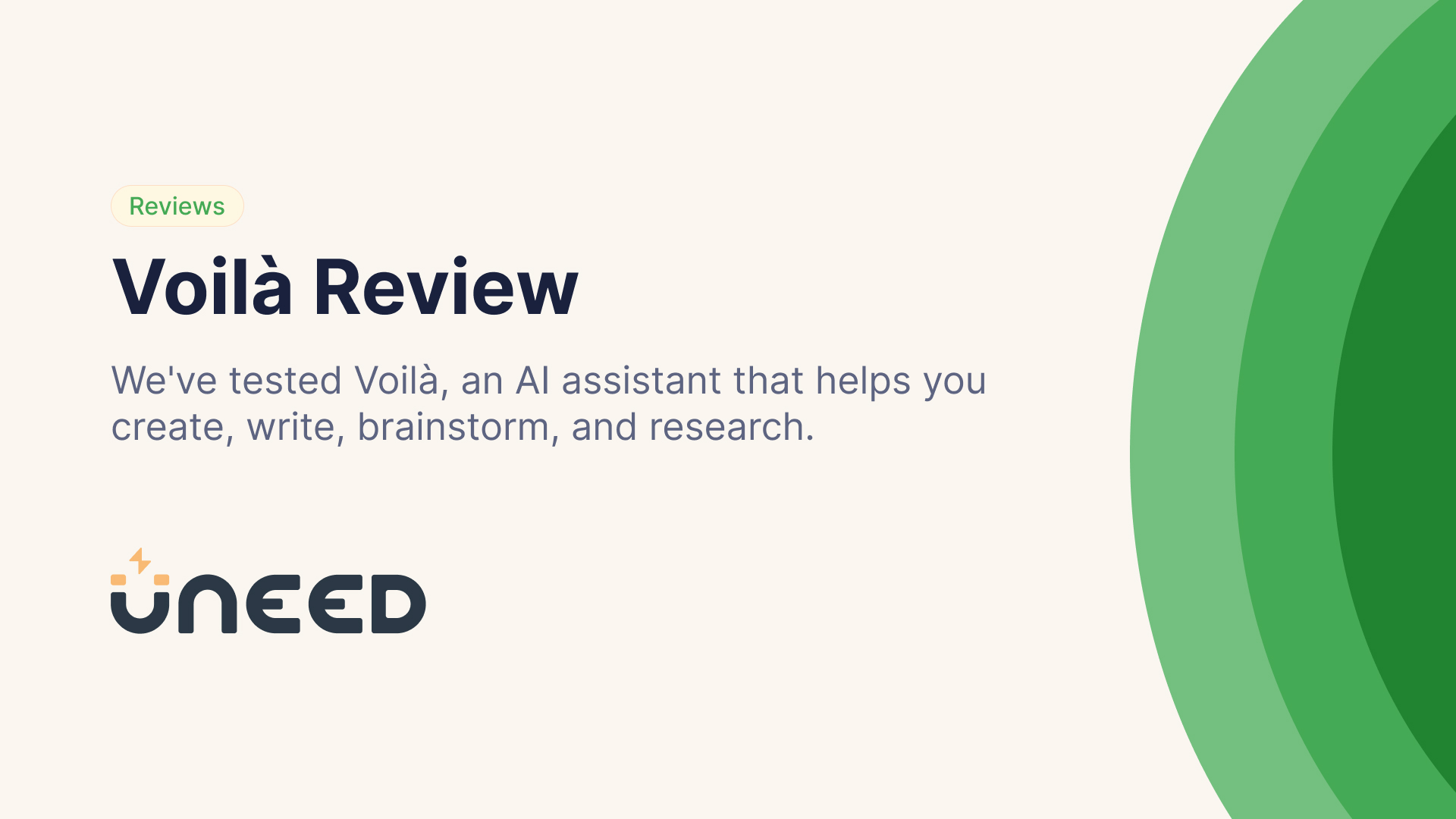 Voilà Review - The game changing AI assistant in 2024