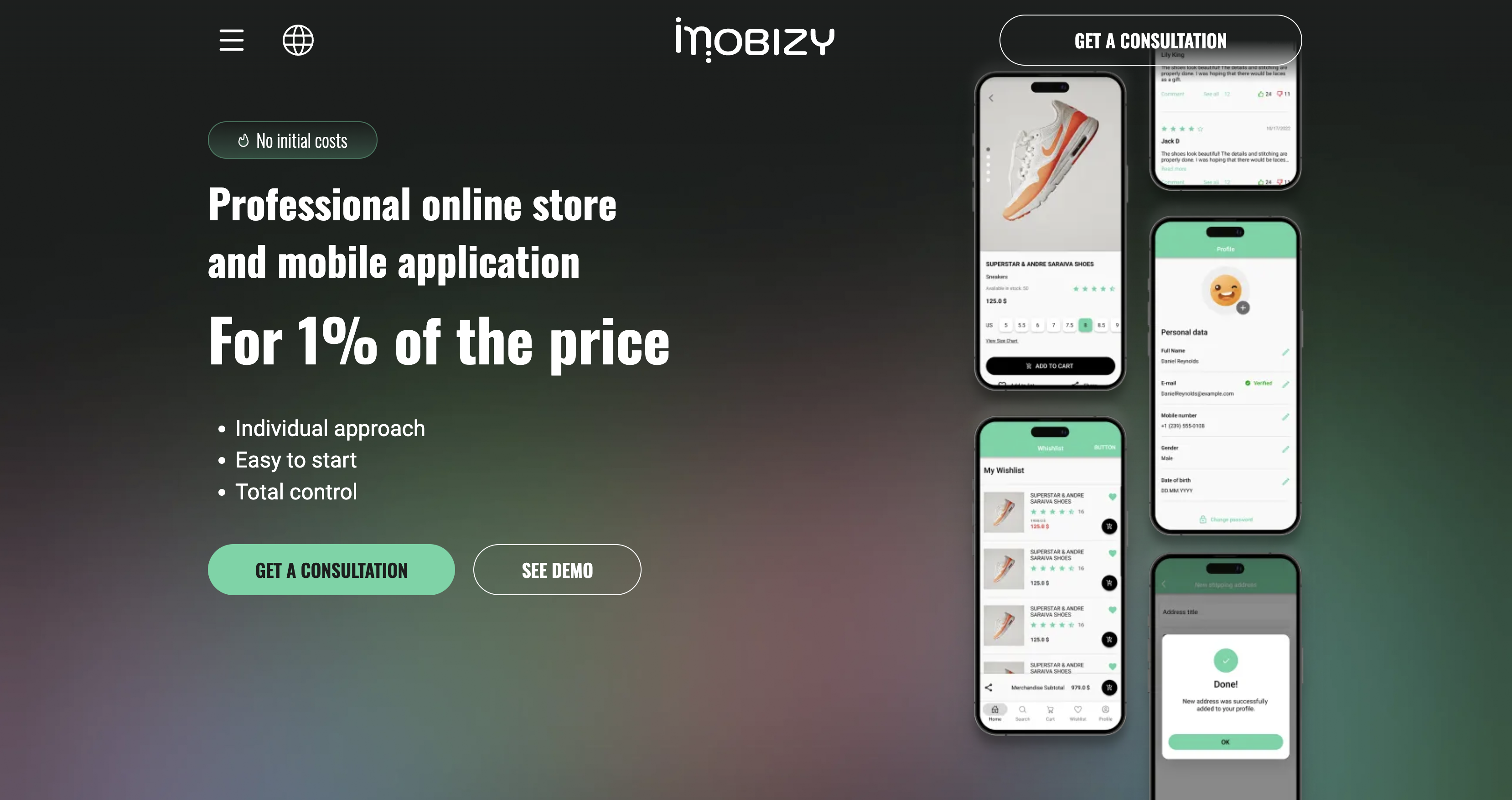 Mobizy screenshot 1