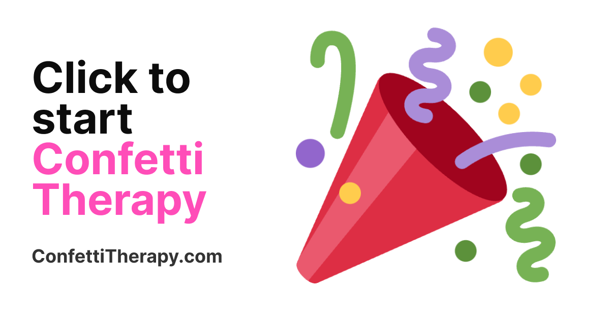ConfettiTherapycom screenshot 1