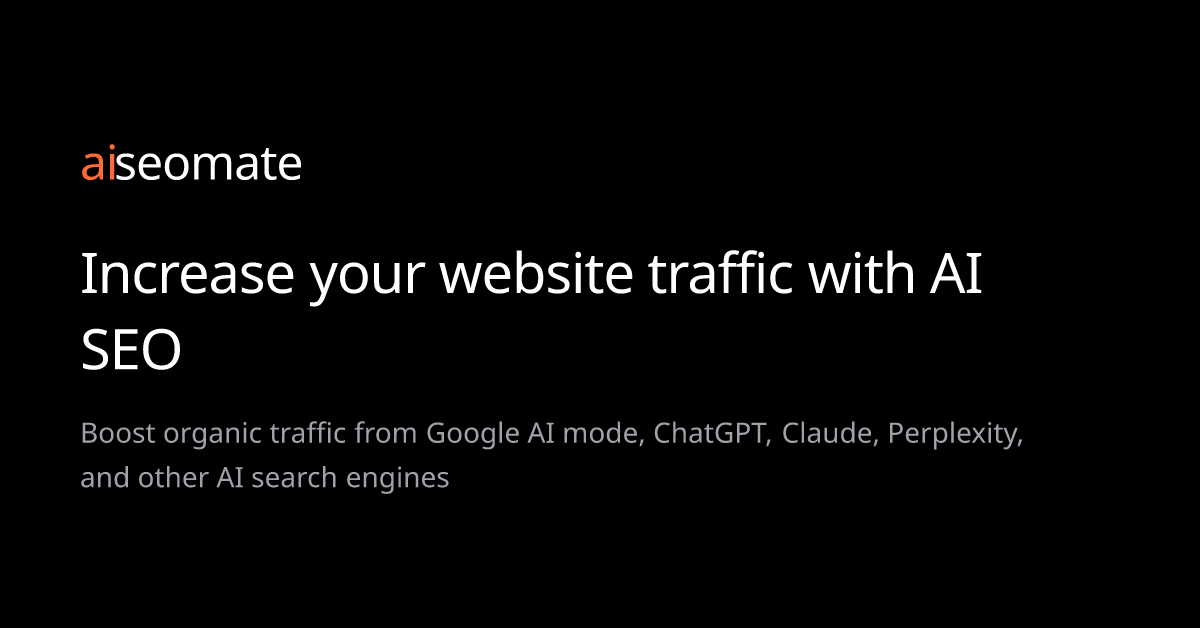 AISEOMate image number 01