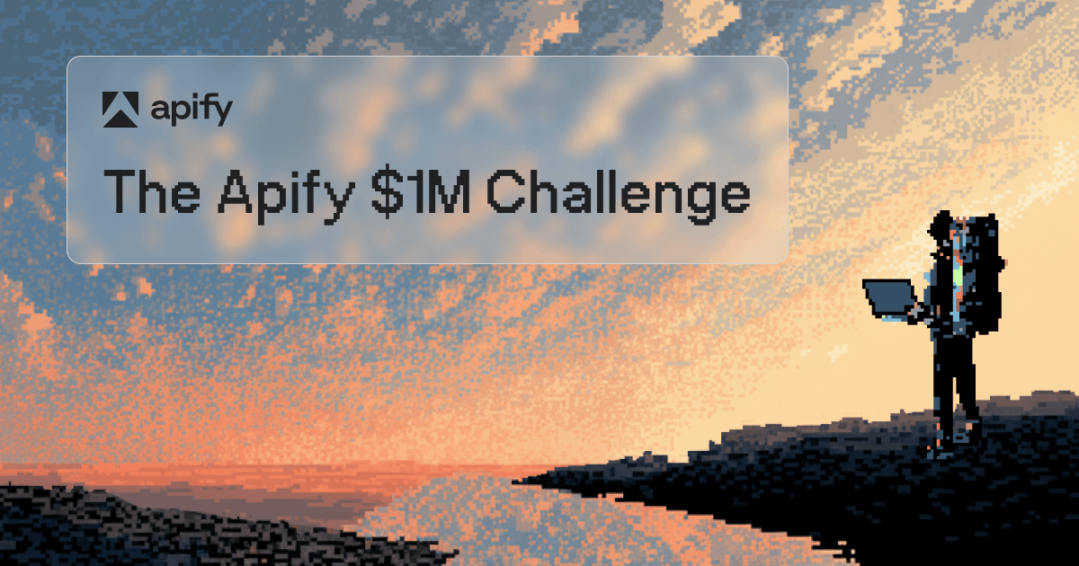 The Apify USD 1M Challenge image number 01