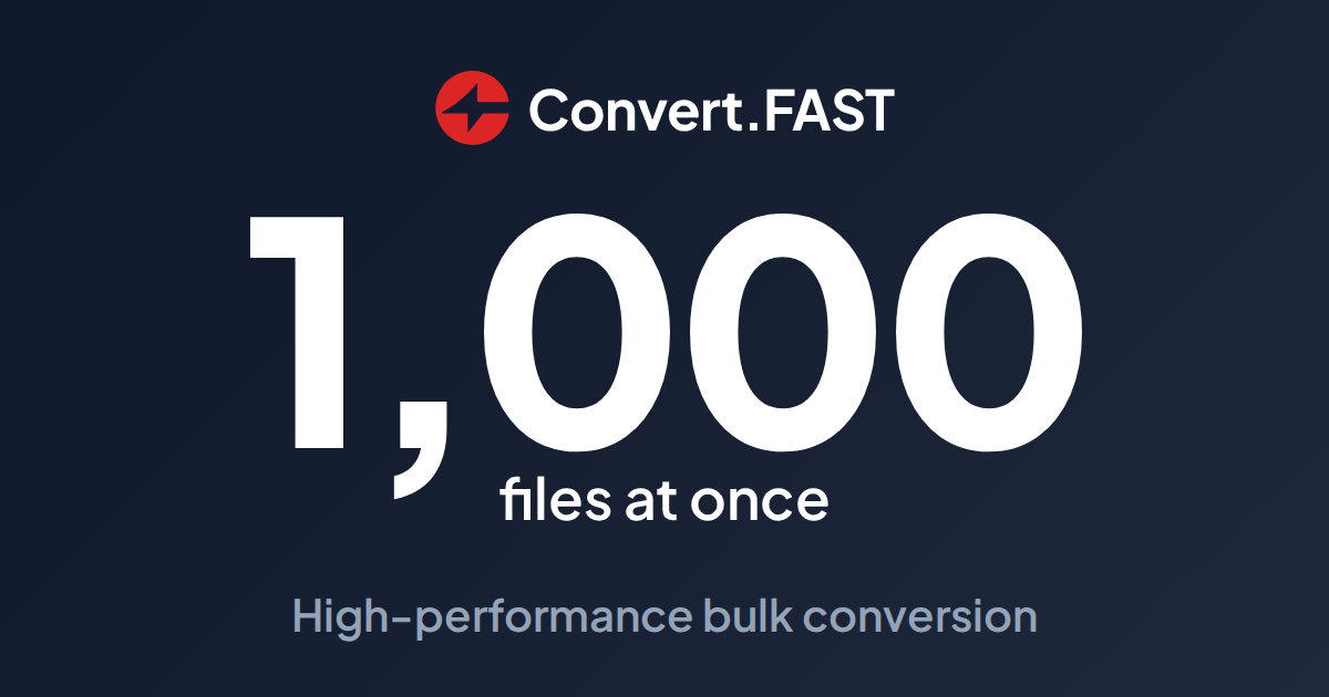 ConvertFAST image number 11