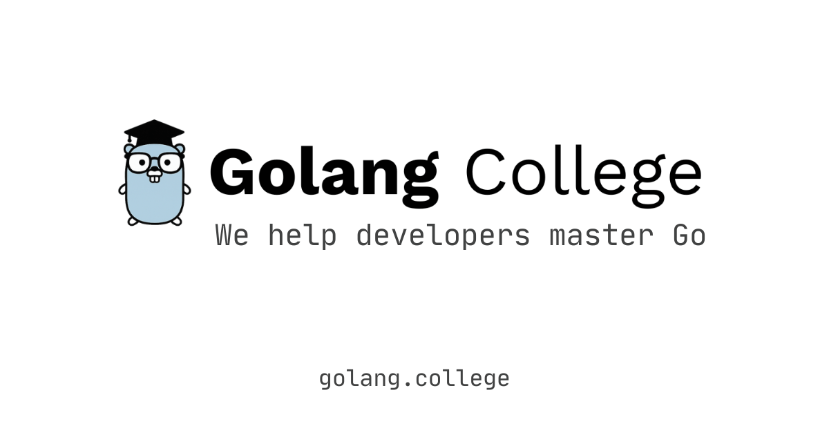 Golang College product image