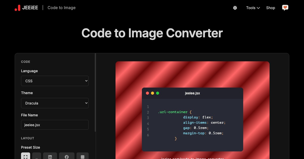 Code to Image Converter product image