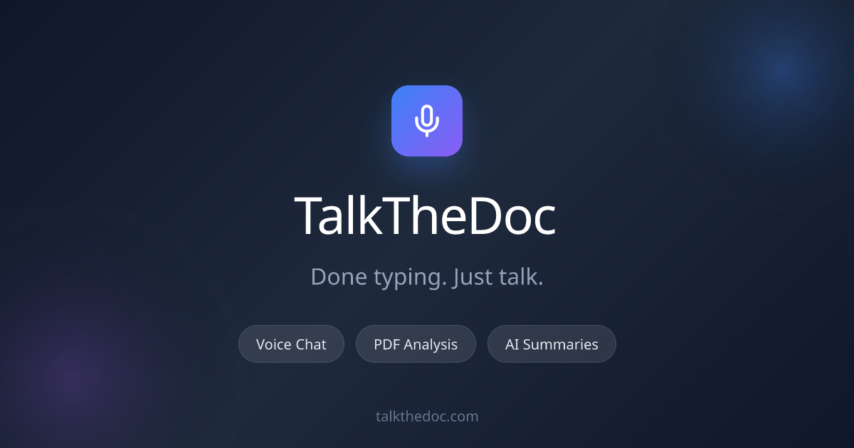 TalkTheDoc product image