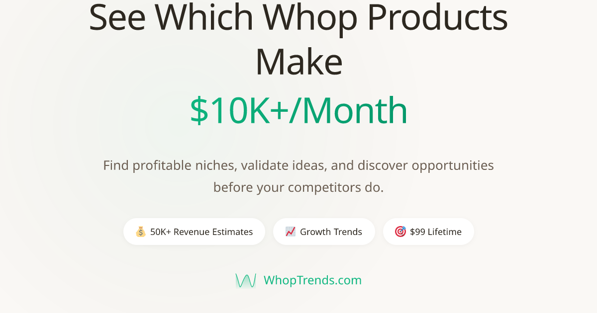 Whoptrends product image