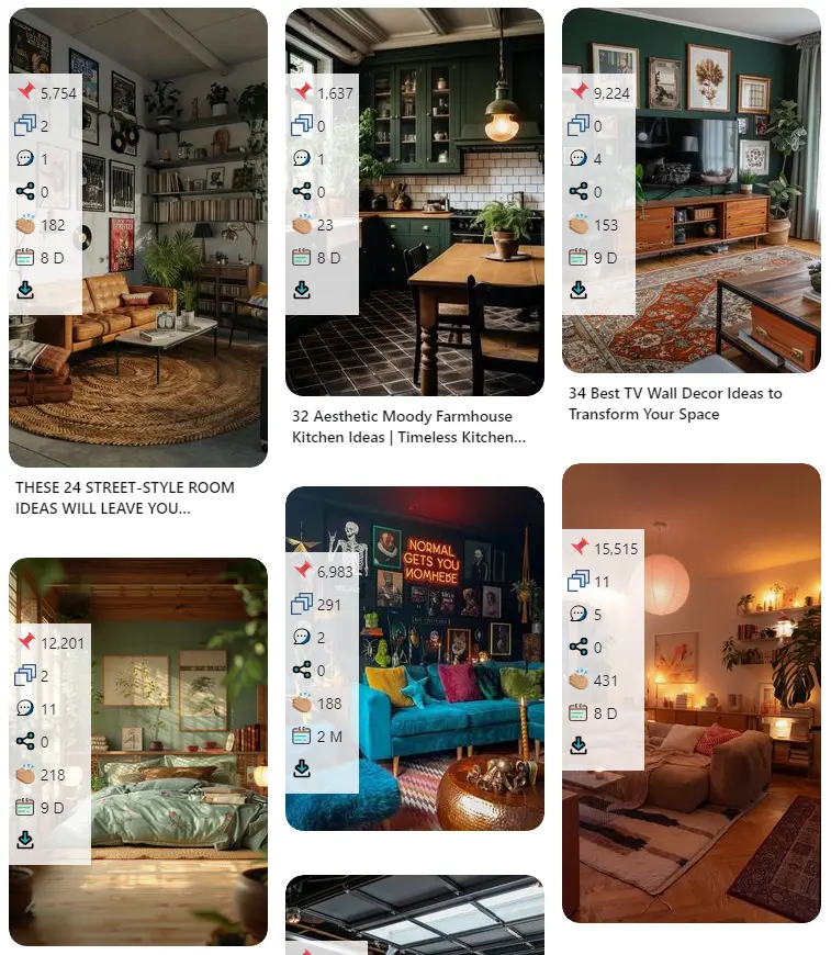 Pinterest Pin Stats - Sort Pins product image