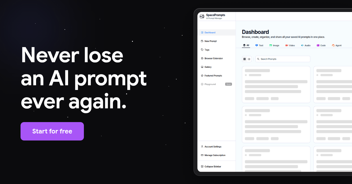 SpacePrompts image number 01