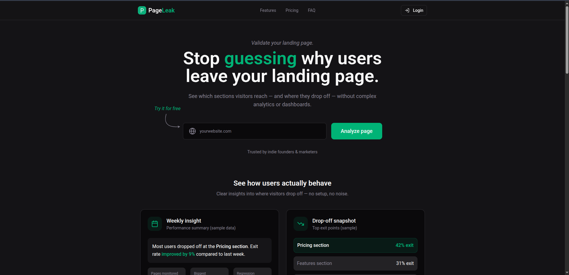 PageLeak screenshot 1