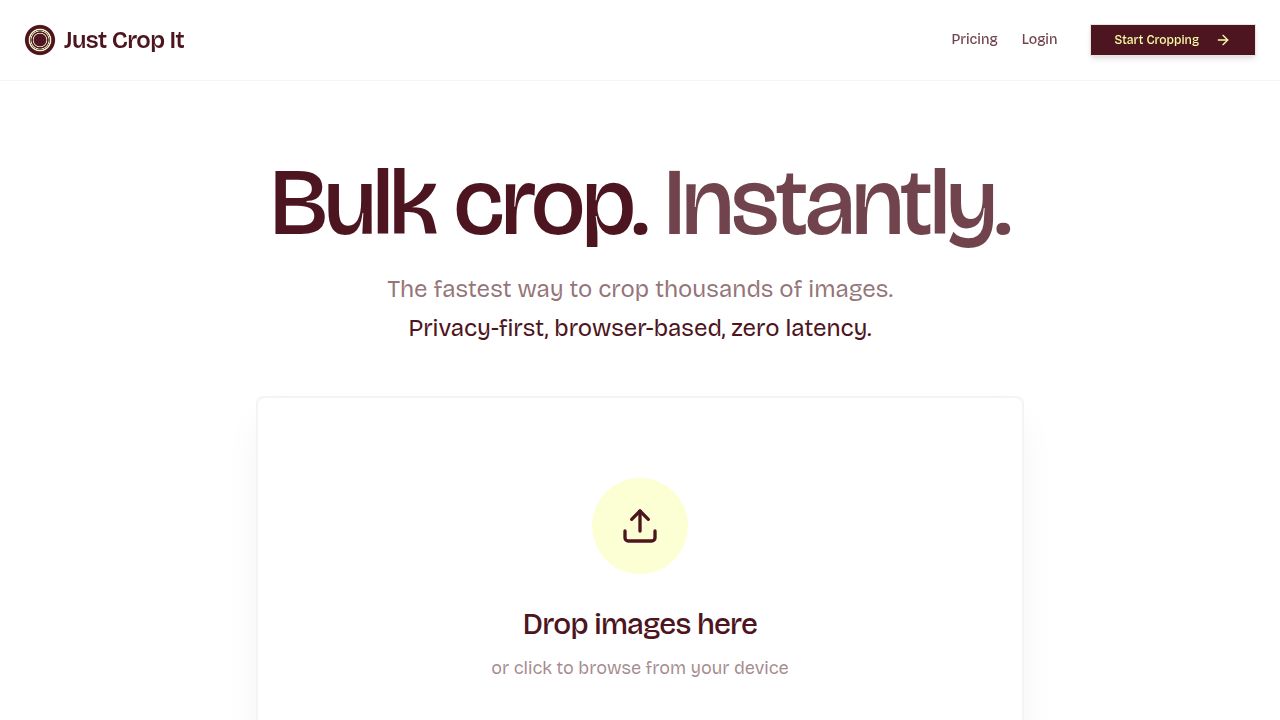 Just Crop It product image