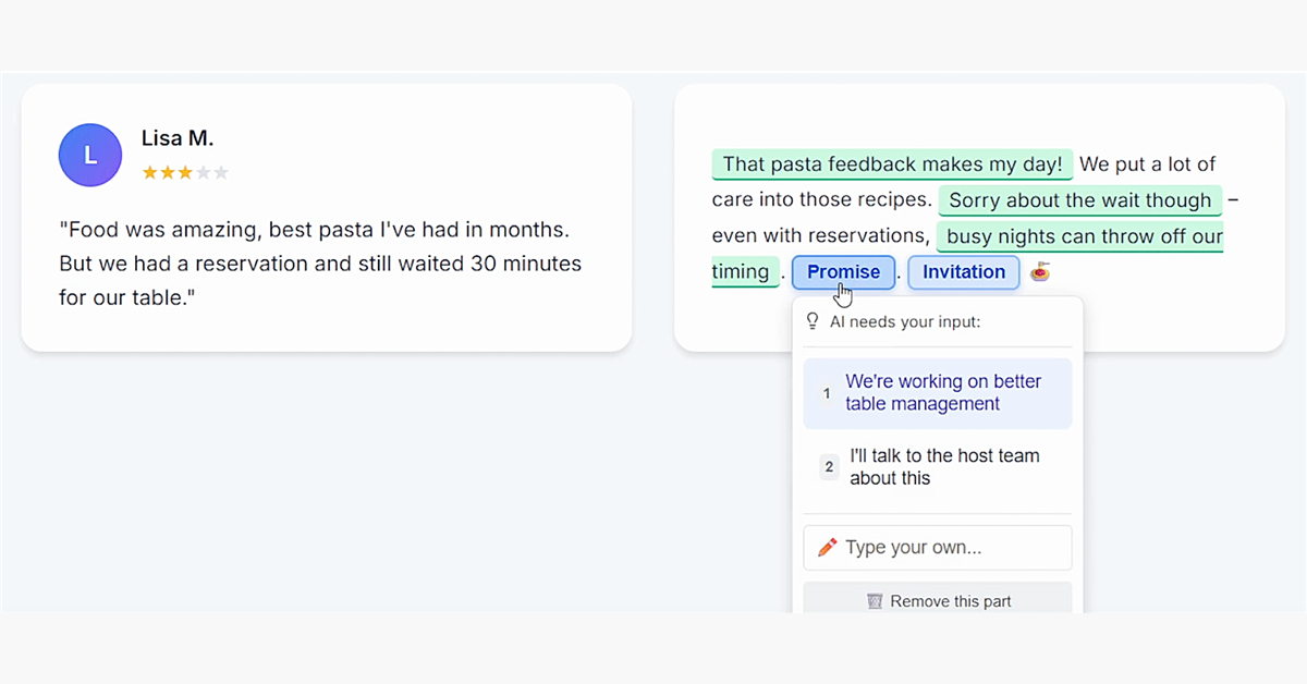 ReviewResponder screenshot 1
