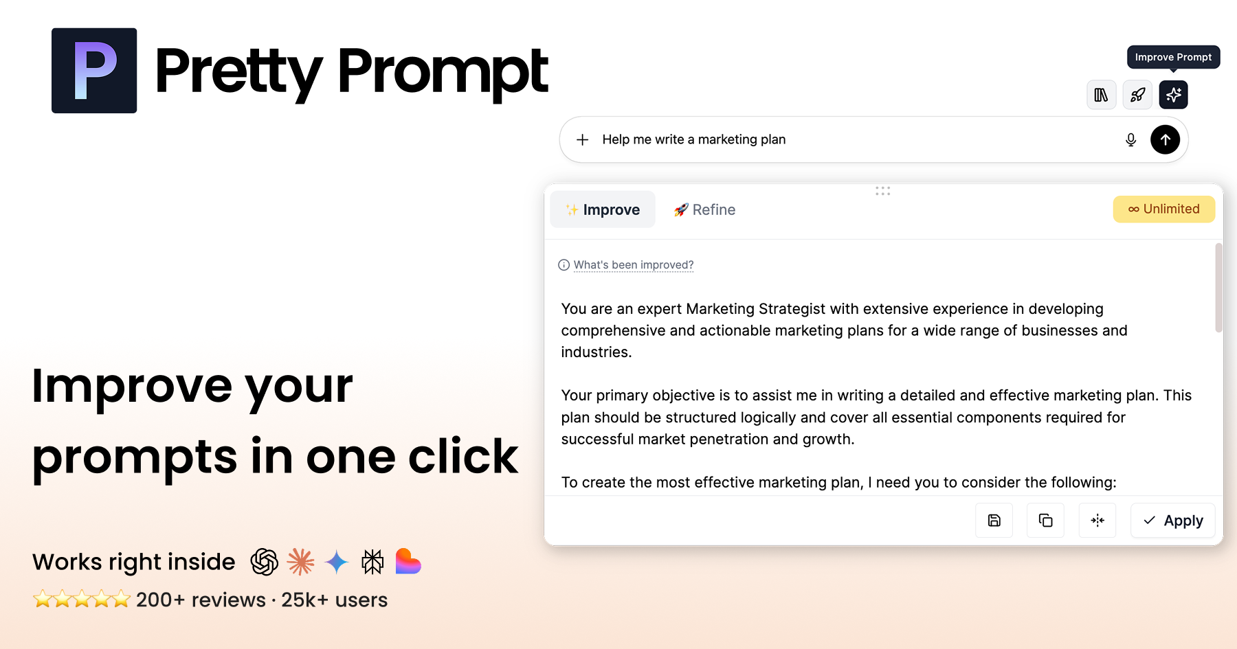 Pretty Prompt screenshot 1