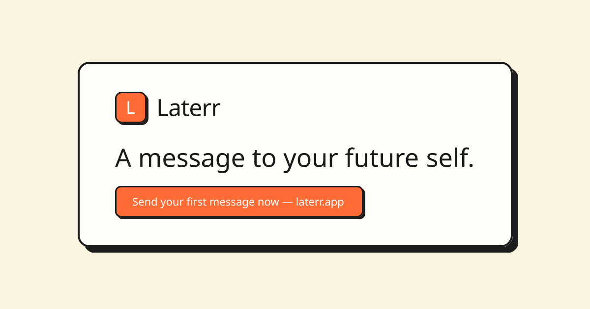 laterr.app screenshot 2