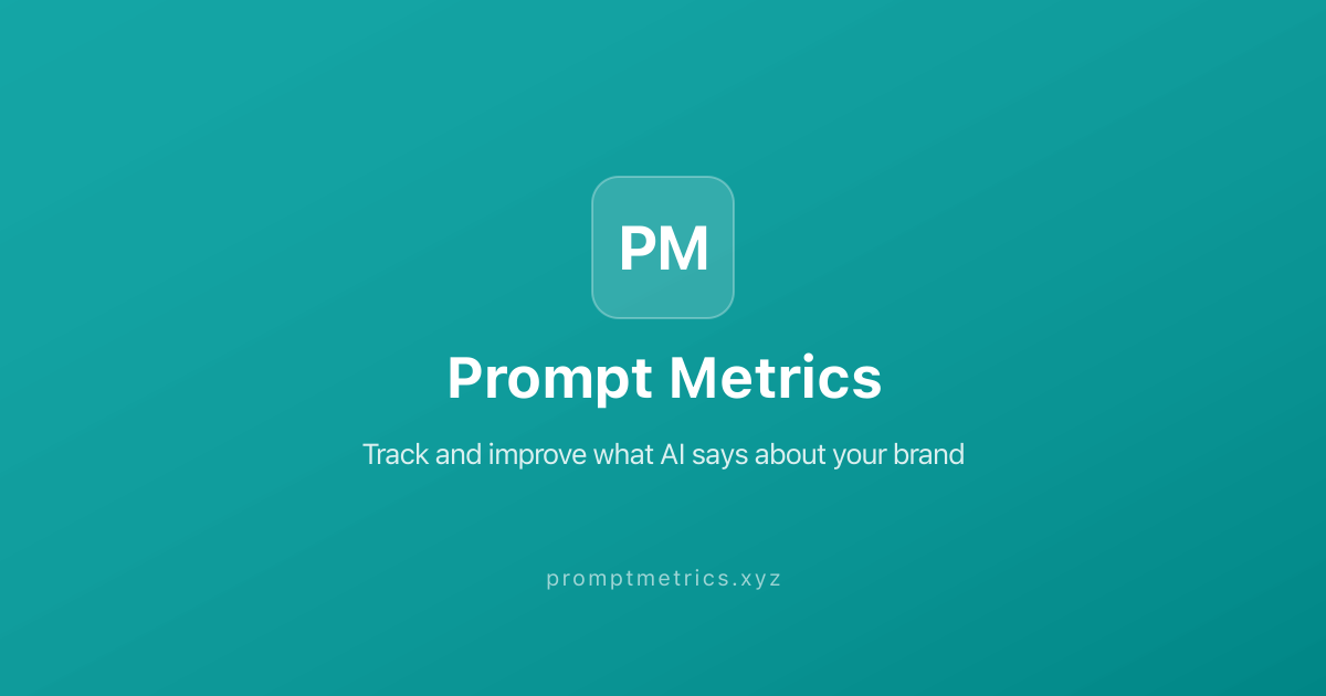 Prompt Metrics screenshot 1