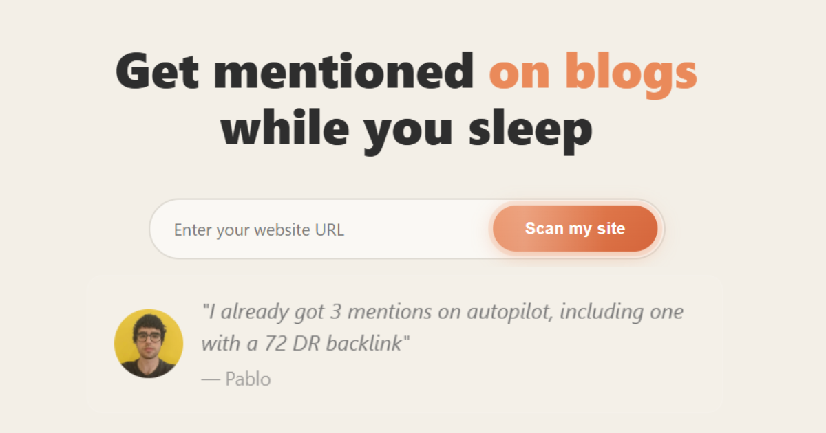 MentionAgent screenshot 1