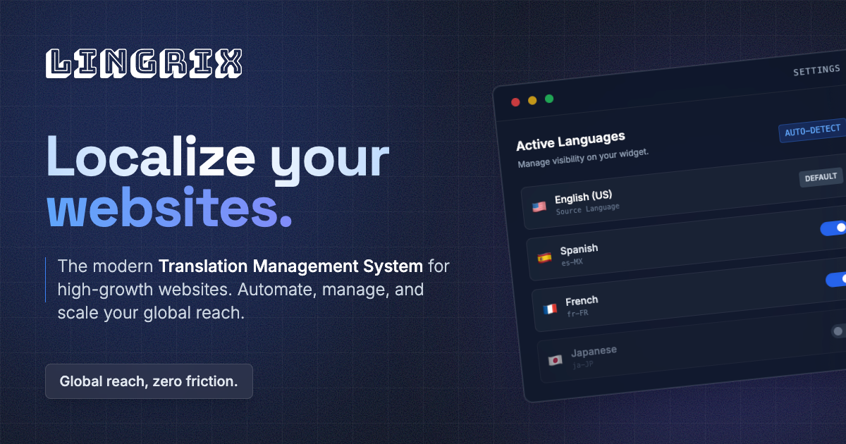 Lingrix screenshot 1