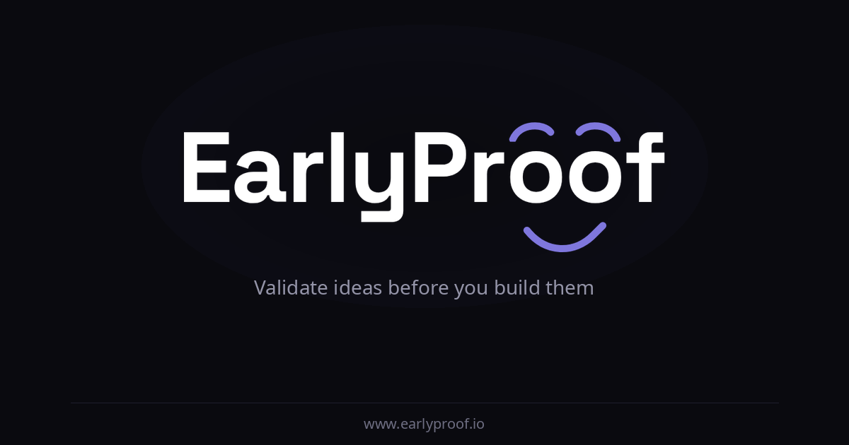 EarlyProof screenshot 1