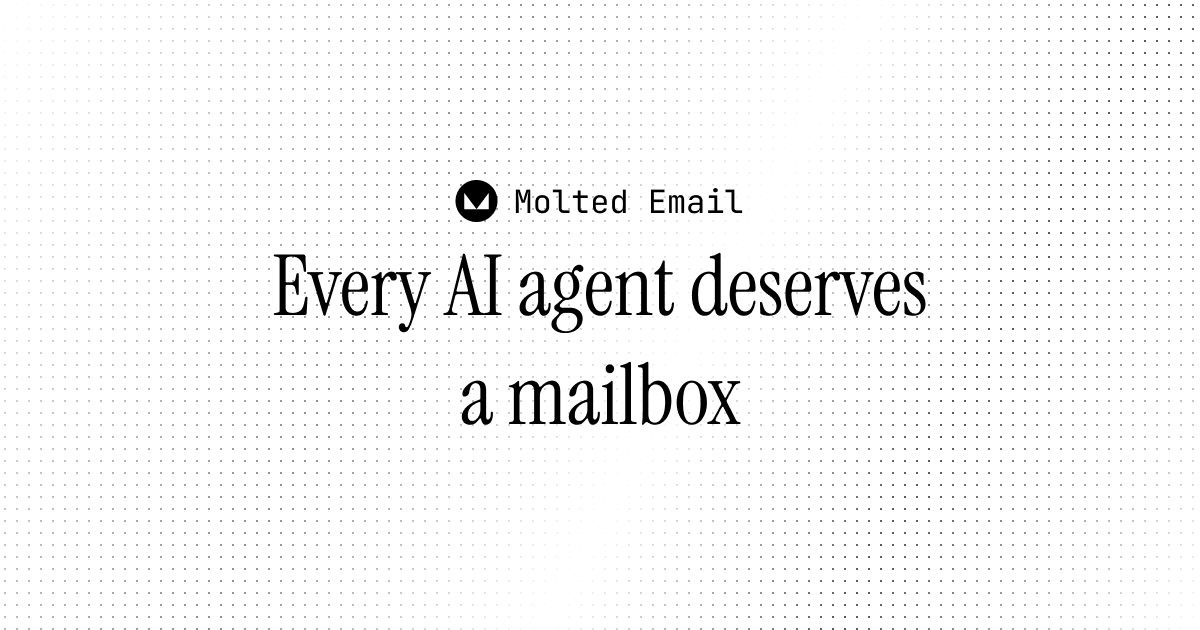 Molted Email screenshot 1